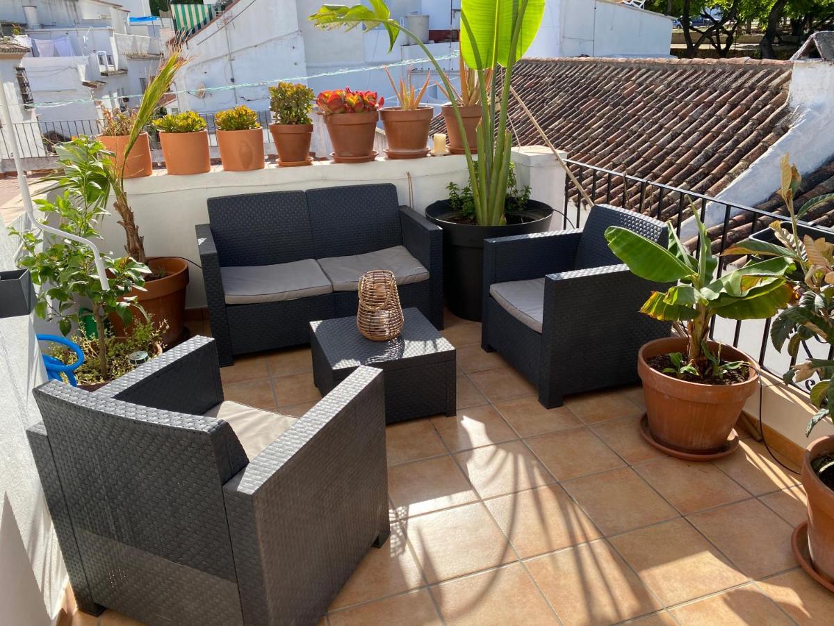 Apartamento Big Terrace Penthouse In Marbella Old Town Exterior foto