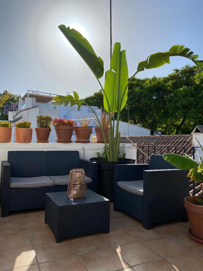 Apartamento Big Terrace Penthouse In Marbella Old Town Exterior foto