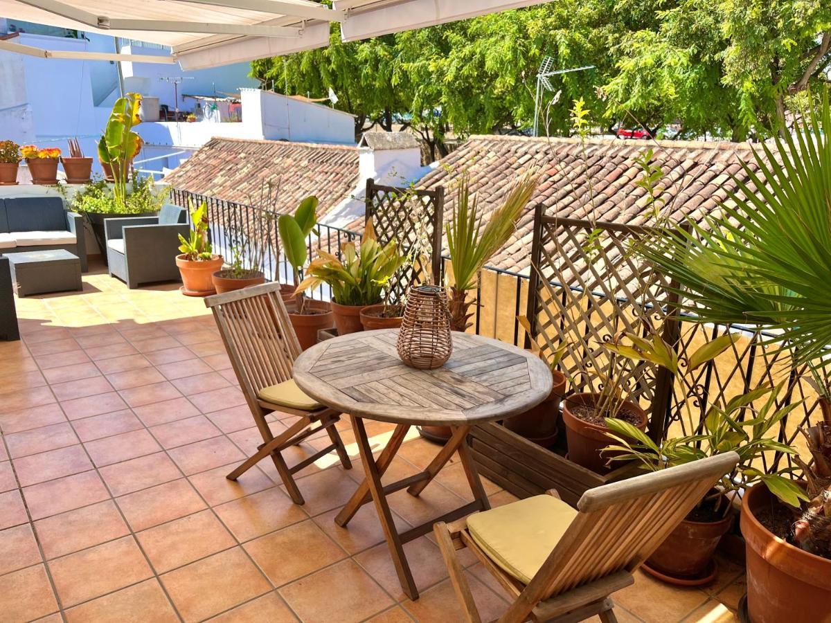 Apartamento Big Terrace Penthouse In Marbella Old Town Exterior foto